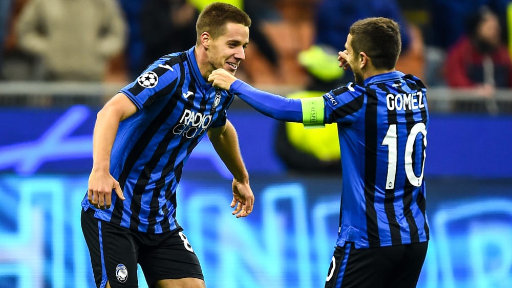 Mario Pasalic und Papu Gomez sind Profis bei Atalanta Bergamo.