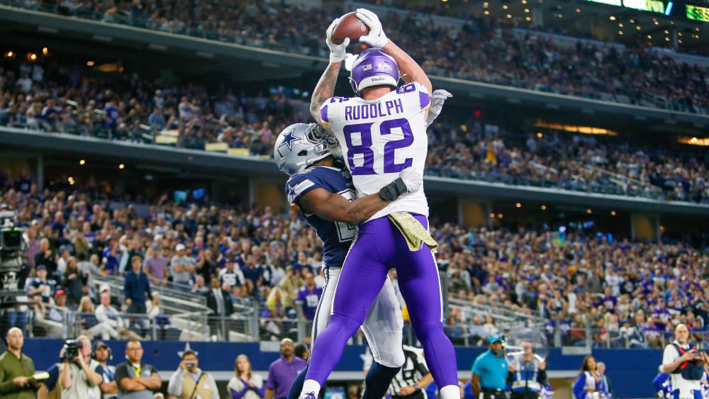 Vikings-Tight-End Kyle Rudolph