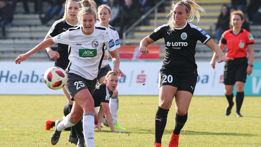 Rahel Kiwic (Potsdam, 25) und Laura Störzel (Frankfurt, 20)