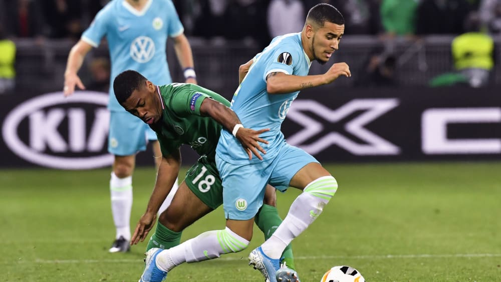 In einem umkämpften, aber auch zähen Auswärtsspiel erzielte William (r.) beim 1:1 den Wolfsburger Treffer.