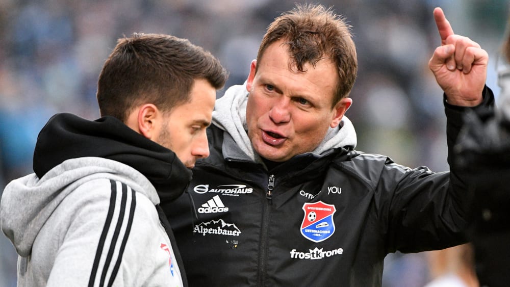 Claus Schromm, Trainer der SpVgg Unterhaching