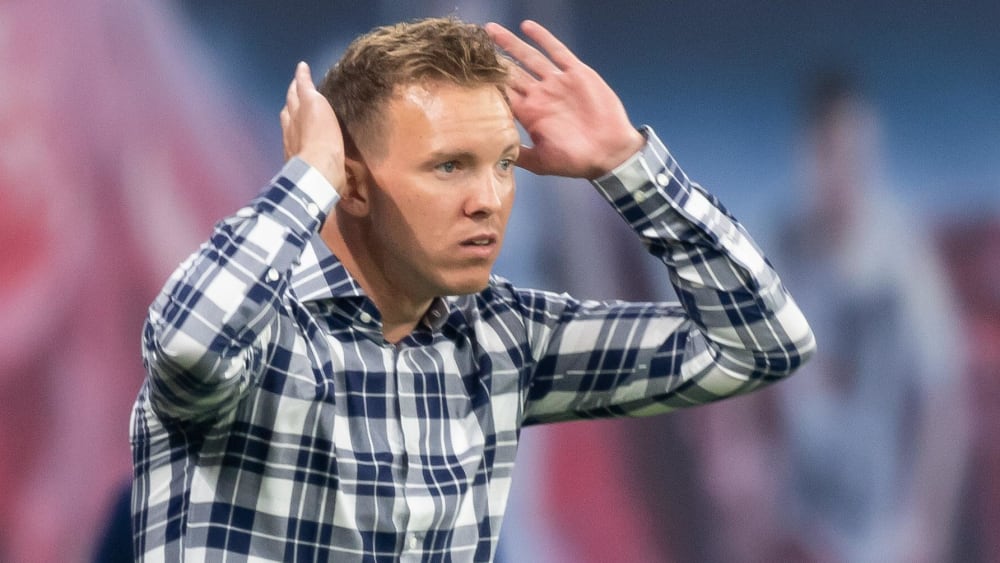 Leipzigs Trainer Julian Nagelsmann