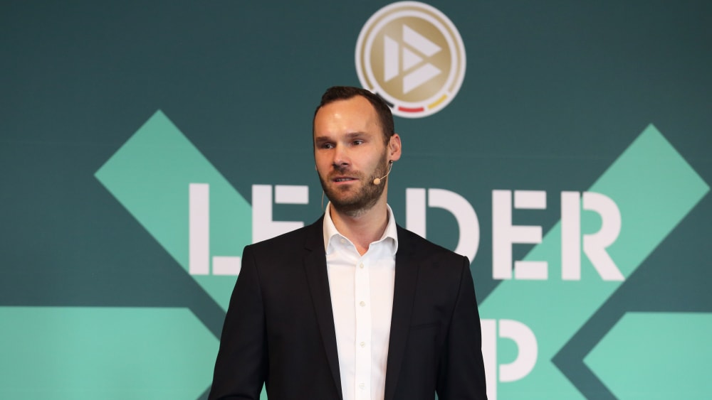 Tobias Haupt, der Leiter der neuen DFB-Akademie,