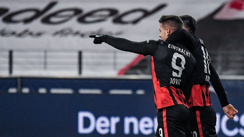 Luka Jovic von Eintracht Frankfurt: Ein Doppelpack und ...
