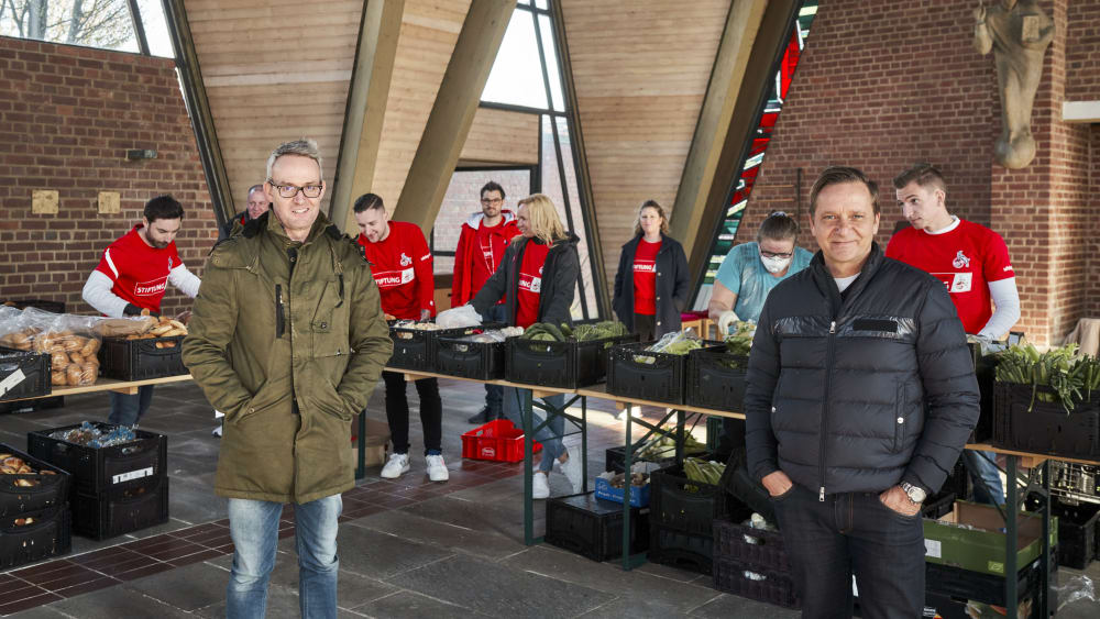 Alexander Wehrle und Horst Heldt sind Geschäftsführer beim 1. FC Köln.