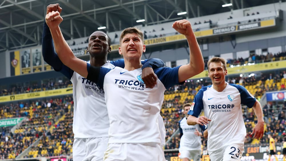 Bochum besiegt Dynamo Dresden