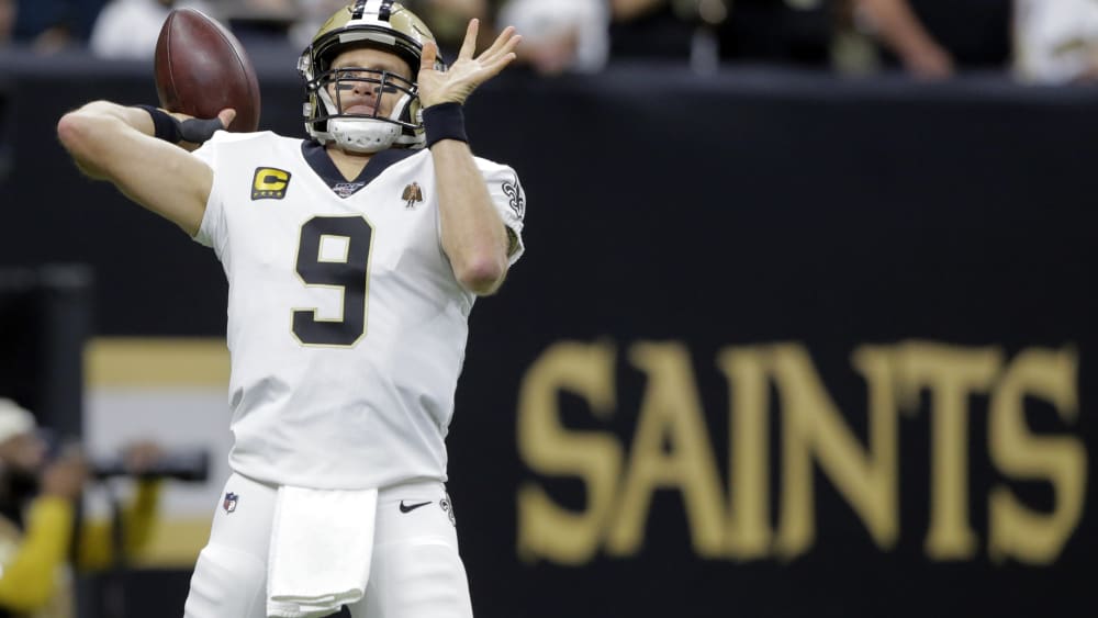 Drew Brees ist und bleibt auch 2020 Quarterback der New Orleans Saints.
