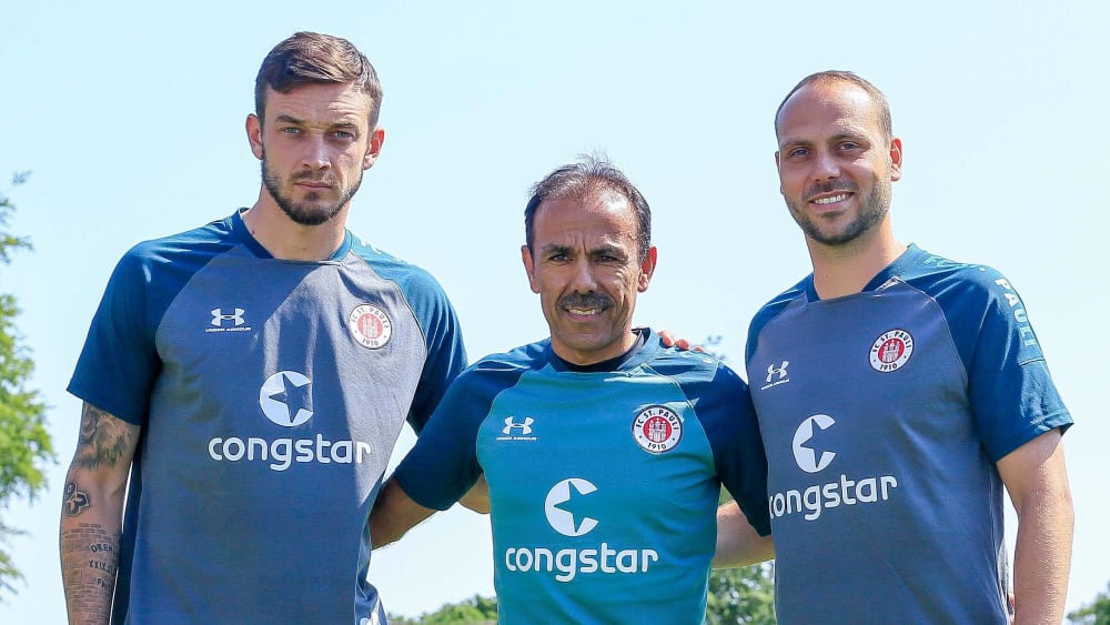 Boris Tashchy, Jos Luhukay, Rico Benatelli