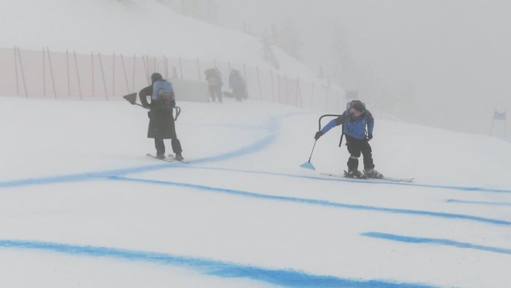 WM-Auftakt erneut verschoben: Super-G der Frauen abgesagt - kicker