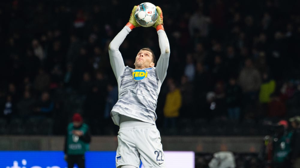 Rune Jarstein ist Torwart bei Hertha BSC.