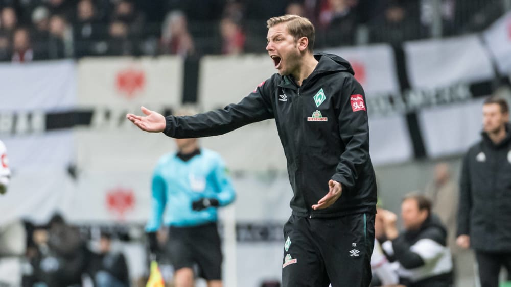 Florian Kohfeldt in Frankfurt