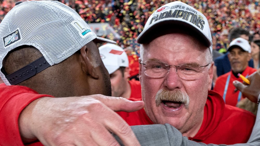 Andy Reid ist Head Coach der Kansas City Chiefs.