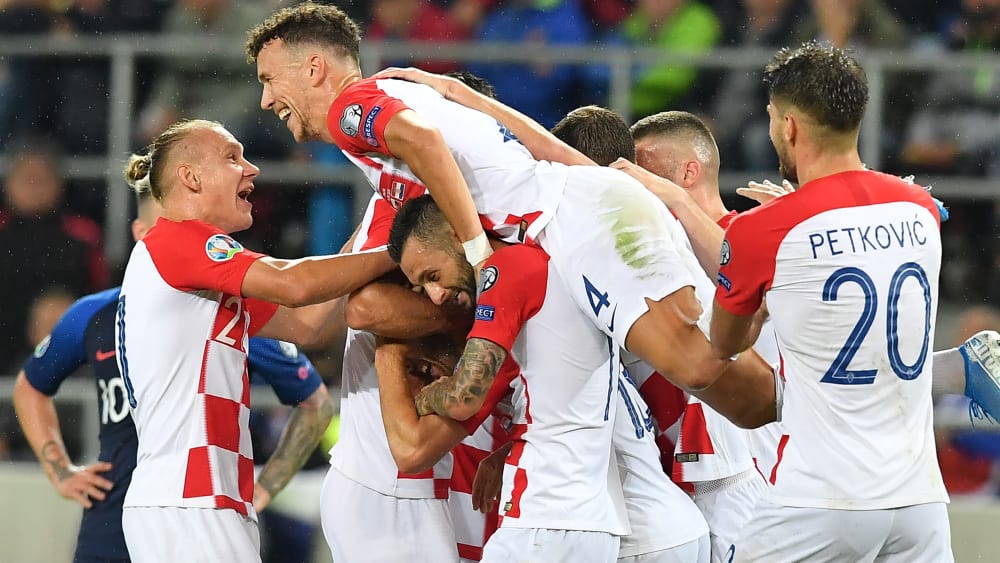 Zurück an der Tabellenspitze: Vizeweltmeister Kroatien.