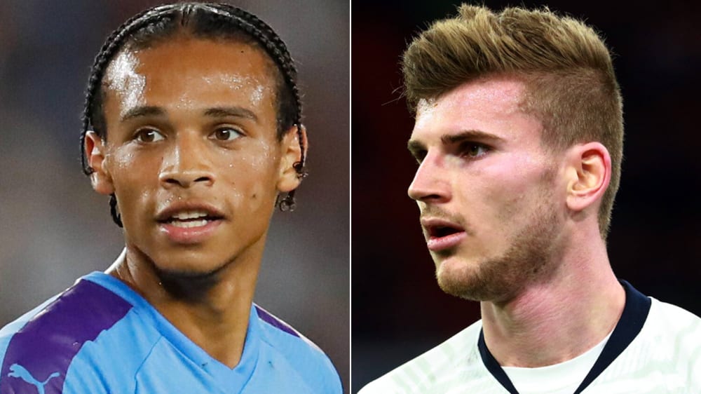 Über die beiden wird in München geredet: Leroy Sané (li.) und Timo Werner.