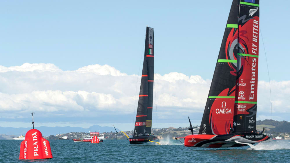 America’s Cup: a close race between New Zealand and Italy