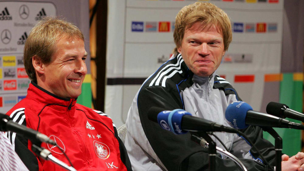 Neu in der Hall of Fame: Jürgen Klinsmann (li.) und Oliver Kahn.