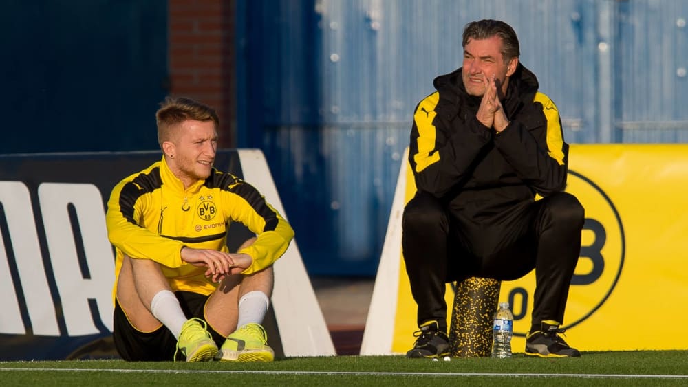 Marco Reus und Michael Zorc