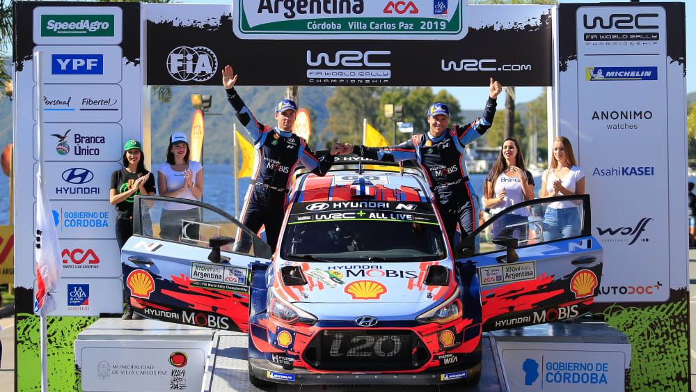 Thierry Neuville und Nicolas Gilsoul