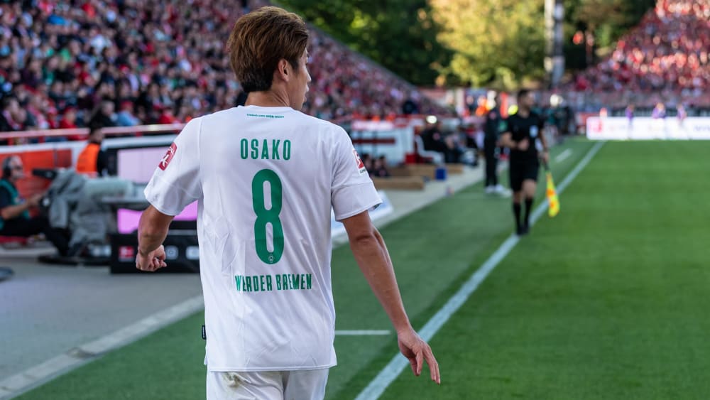 Bremens Offensivspieler Yuya Osako