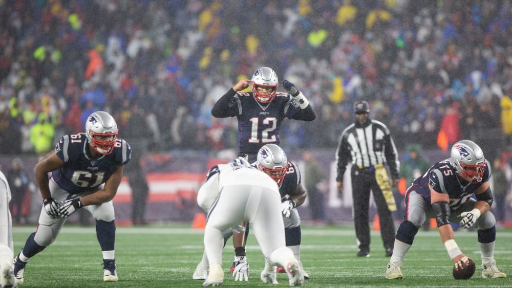 Tom Brady ist Quarterback bei den New England Patriots.