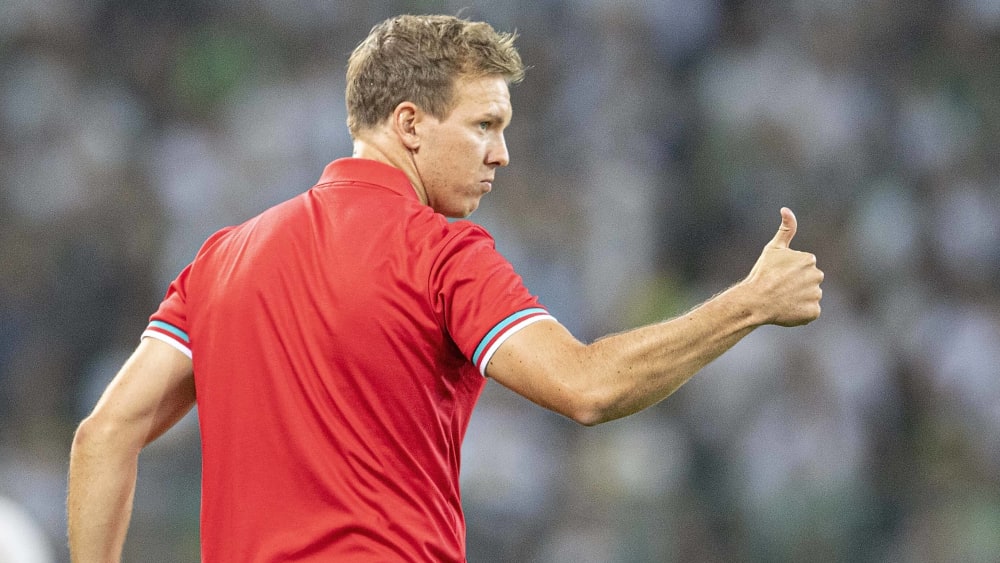 Leipzigs Trainer Julian Nagelsmann