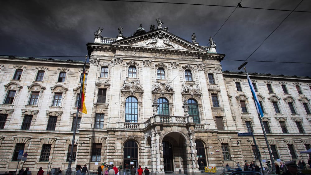 Fassade des Landgerichts München II