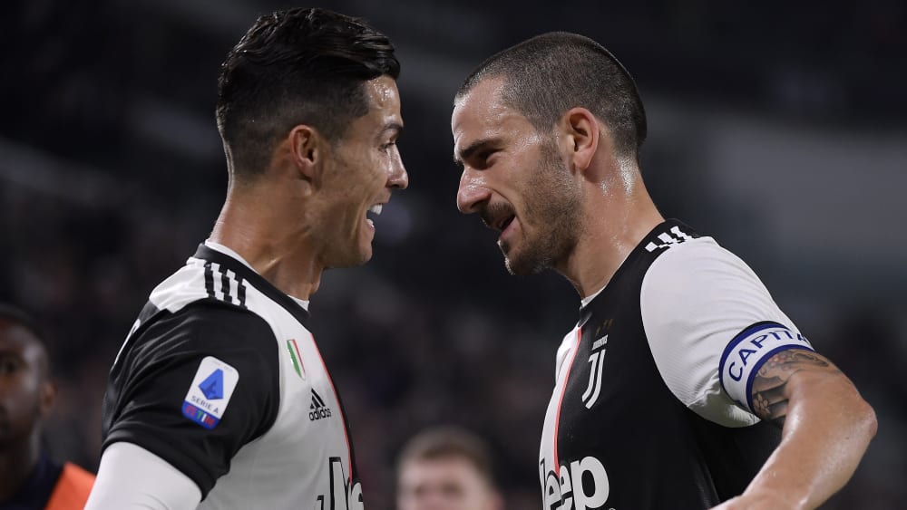 Cristiano Ronaldo und Leonardo Bonucci