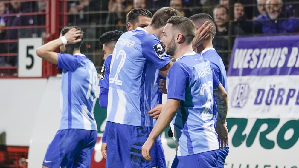 Jubel beim SV Meppen