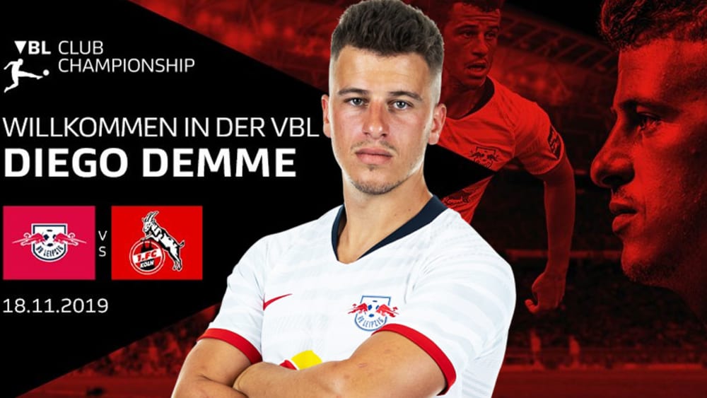 Diego Demme wird am 18. November für RB Leipzig auf dem virtuellen Rasen antreten.