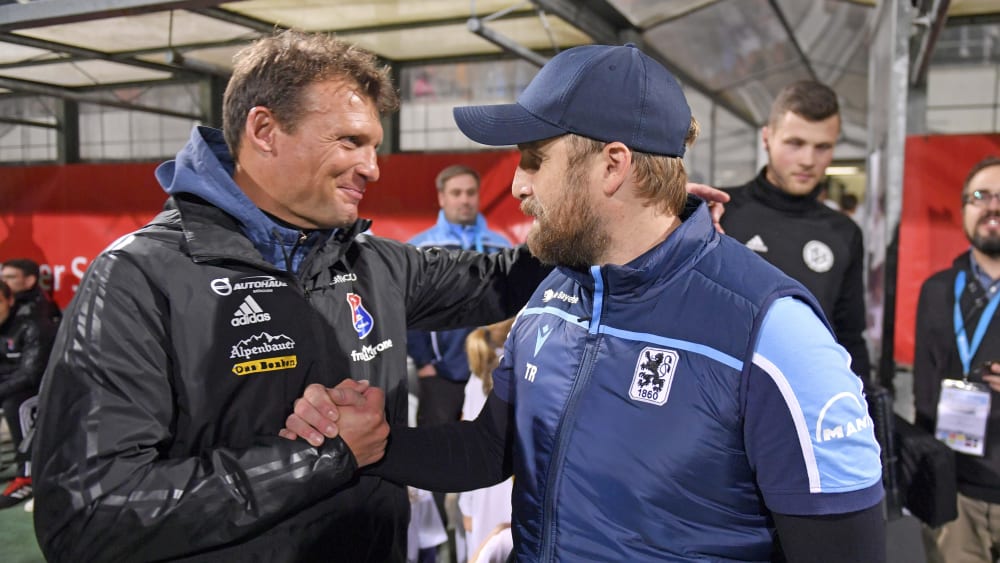 Claus Schromm und Daniel Bierofka