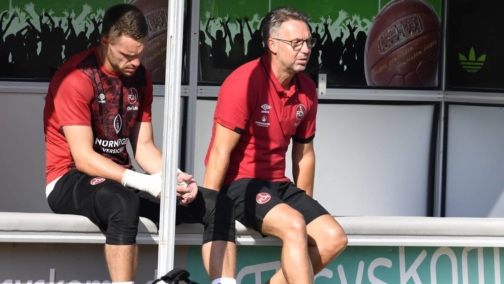 Christian Mathenia und Damir Canadi