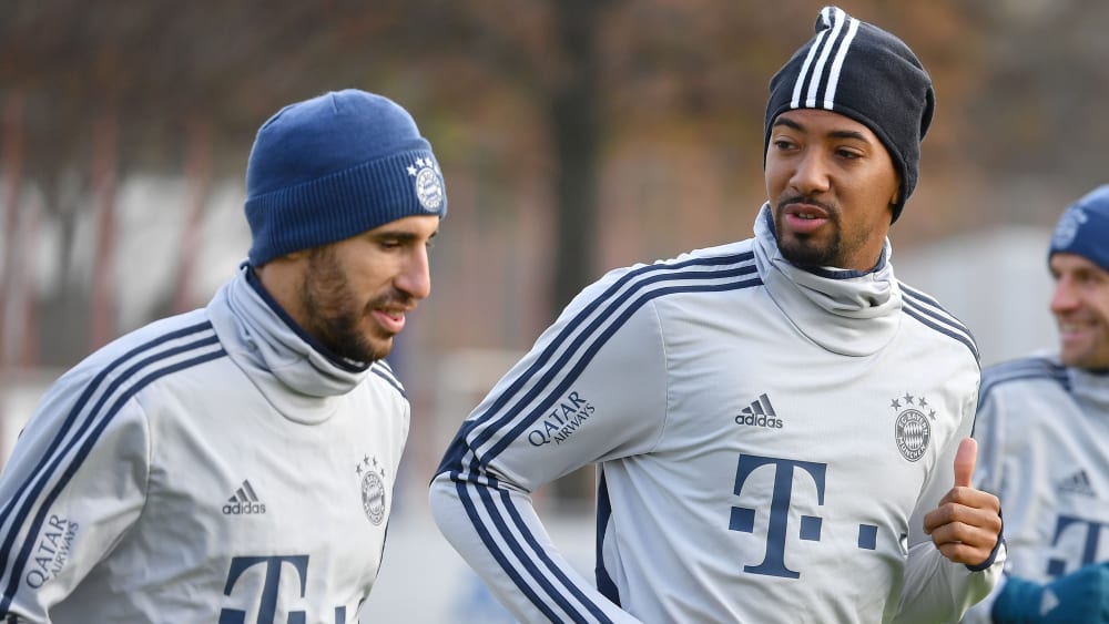 Javi Martinez und Jerome Boateng