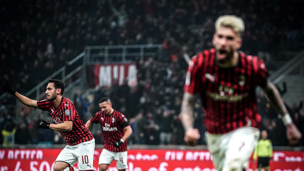 Hakan Calhanoglu hat in der Coppa Italia zweimal getroffen.