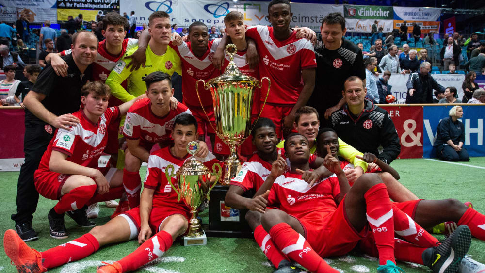 Fortunas Junioren sicherten sich den Sieg beim Sparkasse und VGH Cup 2019