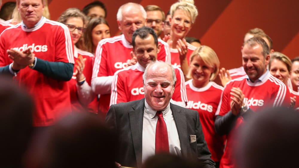 Uli Hoeneß hat einen besonderen Abend erlebt.