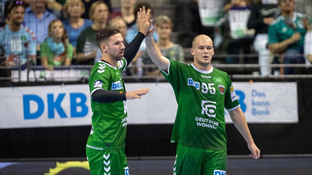 Bekamen Malmö zugelost: Berlins Paul Drux und Fabian Wiede.