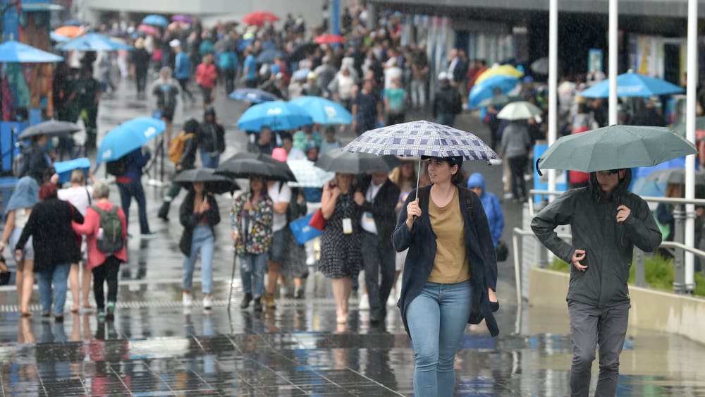 Regen in Melbourne