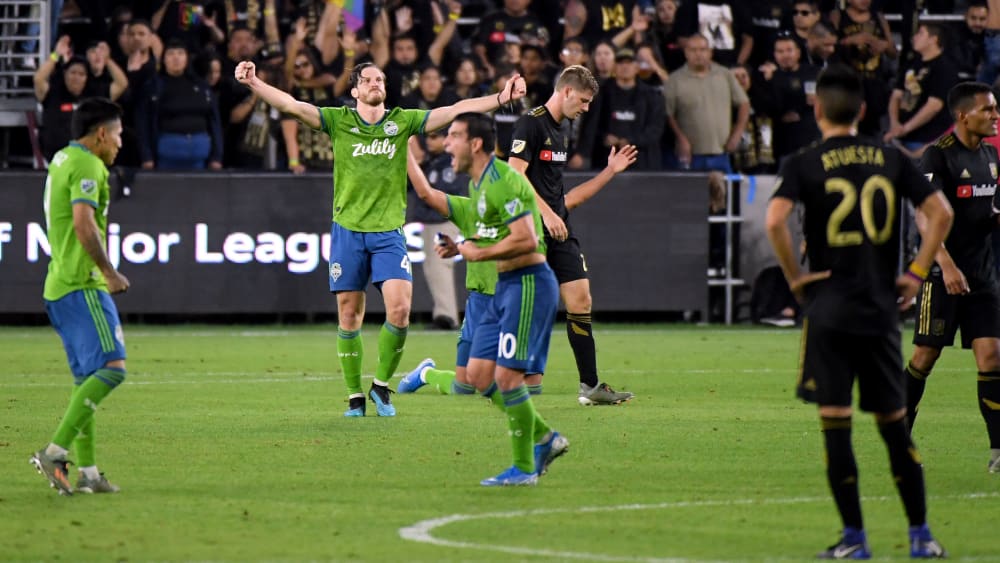 Jubel bei den Seattle Sounders
