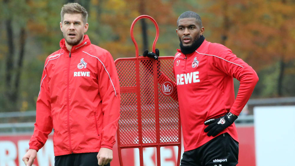 Simon Terodde und Anthony Modeste