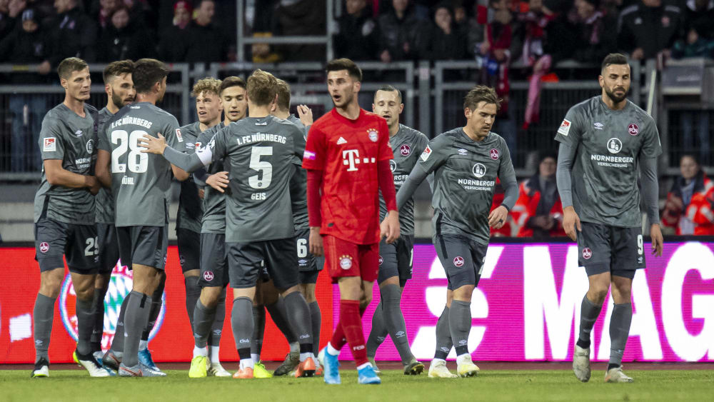 Gleich fünfmal durften die Nürnberger gegen die Bayern jubeln.