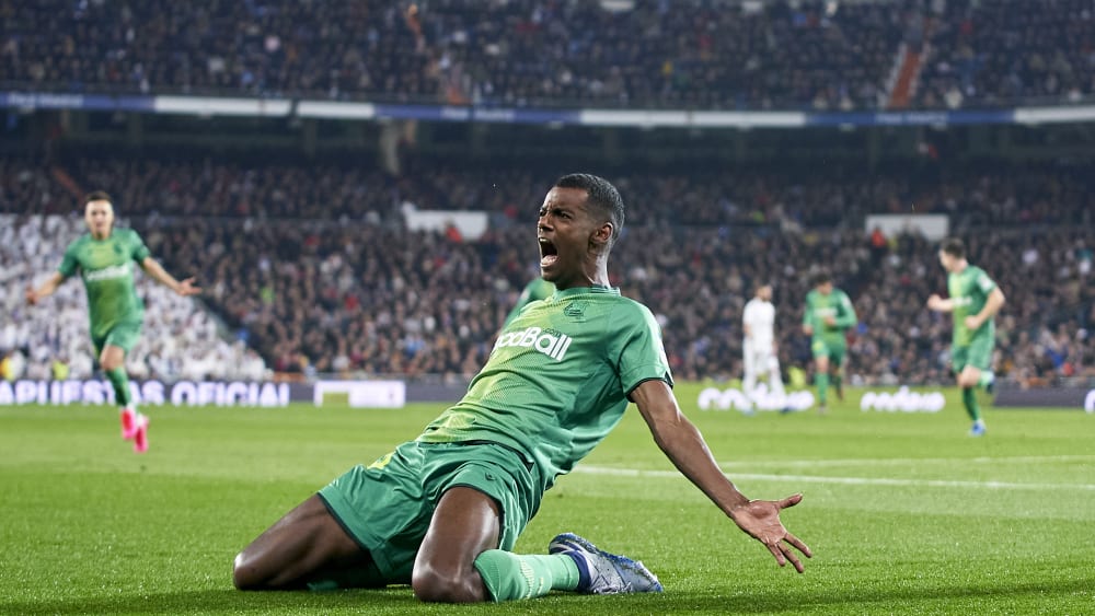 Starke Vorstellung im Bernabeu: Alexander Isak.