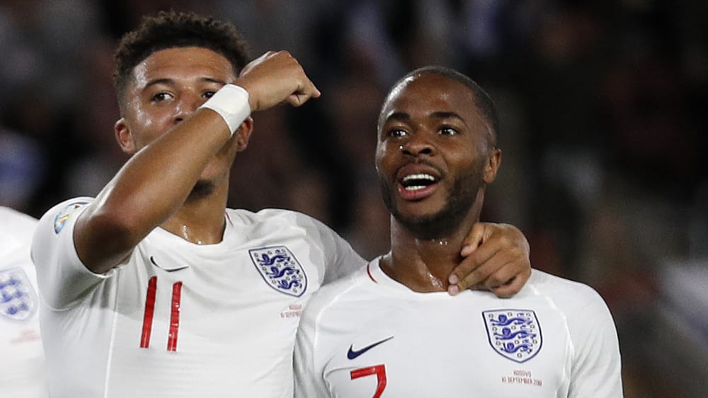 Jadon Sancho, Raheem Sterling