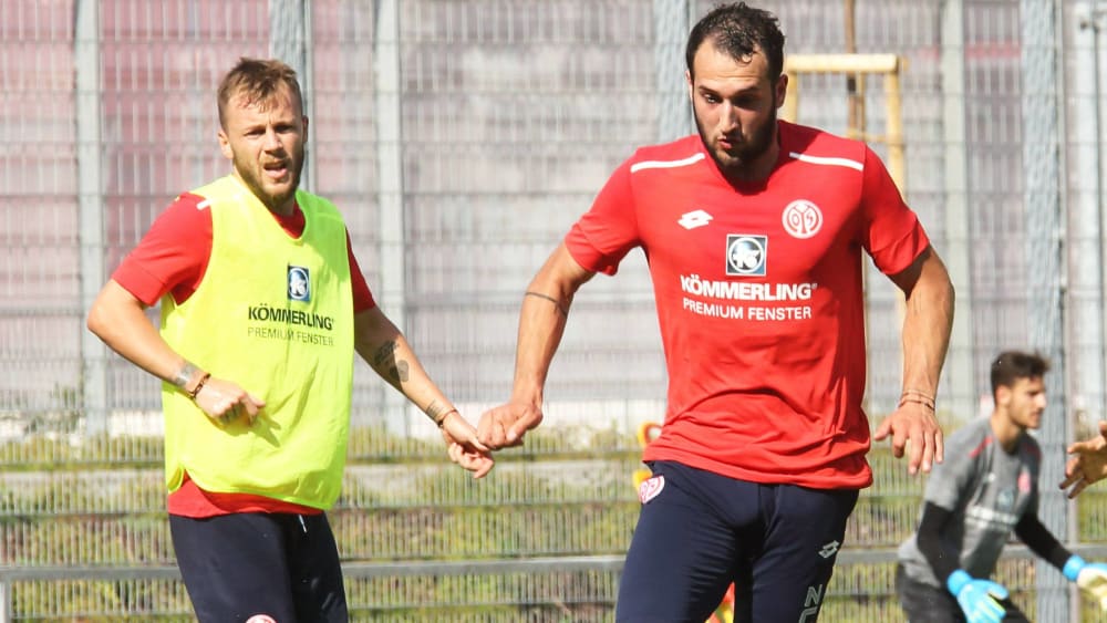 Alexandru Maxim (li.) und Levin Öztunali