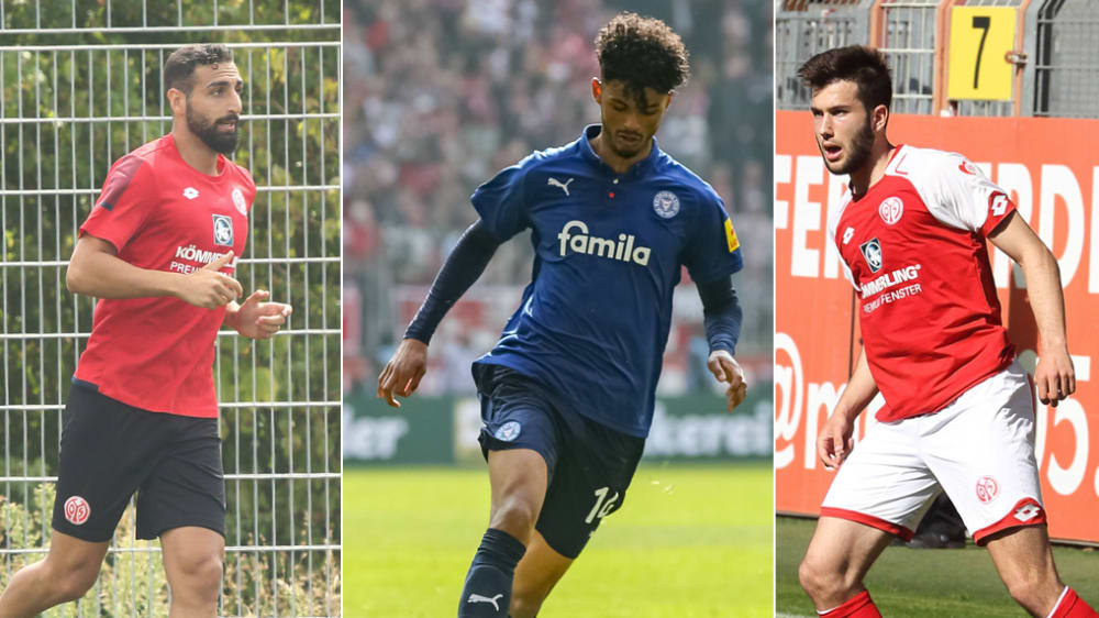José Rodriguez, Aaron Seydel und Marin Sverko