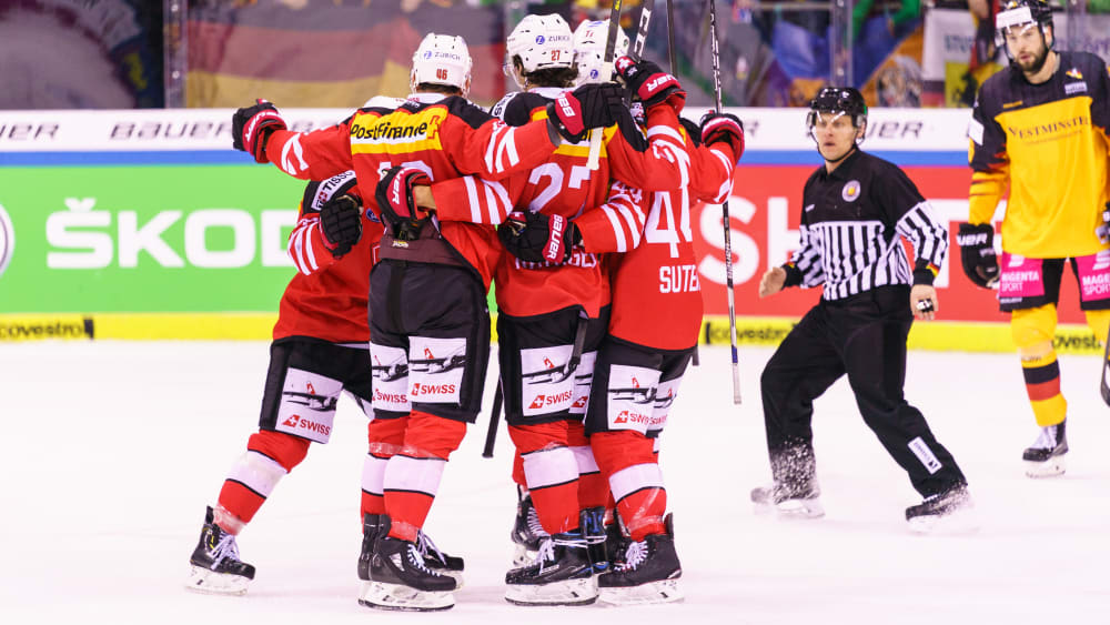 In der Overtime jubelte die Schweiz mit 4:3 gegen Deutschland