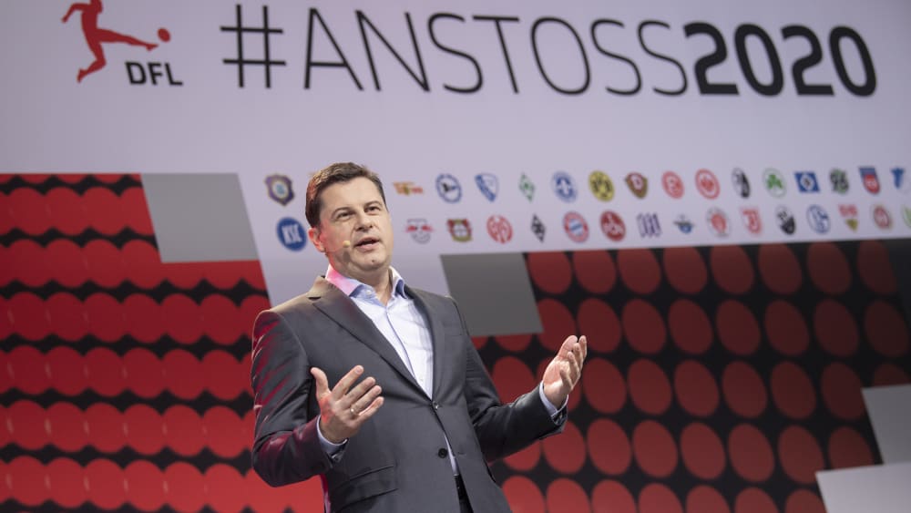 Christian Seifert beim DFL-Neujahrsempfang
