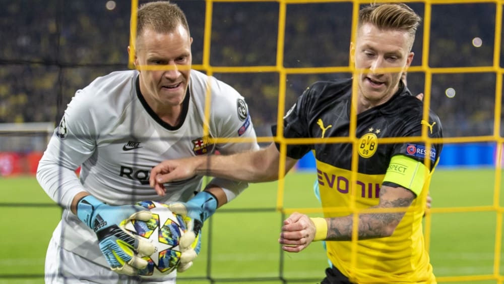 Marc-André ter Stegen (links) und Marco Reus